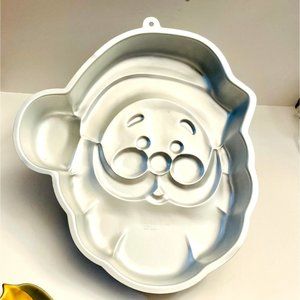 Vintage Wilton Christmas Jolly Santa Claus 2105-1225 Cake Pan/Mold 1987